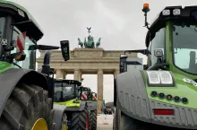 Protest rolników w Niemczech