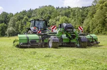 Zgrabiarka taśmowa MRG 2-900 to nowość w programie Samasz. Fot. Sohst, firmowe