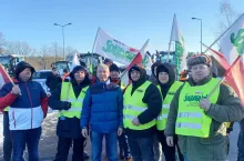 Protest rolników w Niemczech. Polscy rolnicy blokują autostradę i przejście graniczne