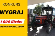 Konkurs wygraj 1000 litrów paliwa