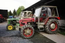 Neveklov, Czech Republic, May 28, 2010: Tractor Zetor