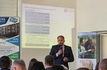 Rafał Sobczak, kierownik Biura Działań Społecznych i Środowiskowych oraz Płatności Bezpośrednich Wielkopolskiego Oddziału Regionalnego ARiMR. 