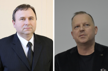 Od lewej: Józef Warunek oraz Krzysztof Tomasik