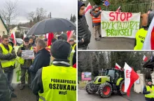 Rolnicy otoczyli komisarza Wojciechowskiego