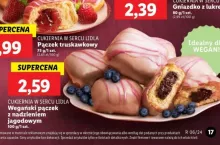 &lt;p&gt;Pączki z Lidla w tym roku nie są wegańskie (fragment strony z gazetki Lidl Polska)&lt;/p&gt;