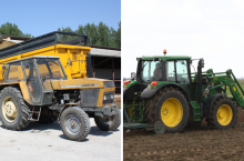 TOP 10 ciągników używanych na początku 2024. Dominują John Deere i Ursus