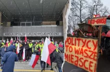 Protest rolników w Poznaniu