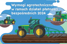 Wymogi agrotechniczne w ramach działań płatności bezpośrednich 2024