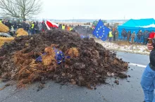 protesty rolników w całej Polsce