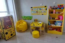 Serenadowy kącik zabaw na oddziale pediatrycznym lęborskiego szpitala