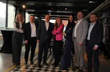 Uczestnicy debaty ”Wyzwania regulacyjne dla krajowego rolnictwa – co nas czeka w 2024 r. i jak się przygotować?”