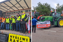 Protest rolników Zosin