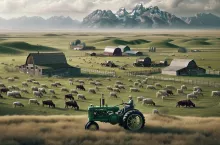 Malająca liczba gospodarstw w USA