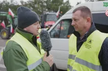 Marcin Sobczuk wywiad protest w Zosinie