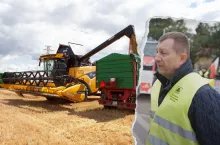 Marcin Sobczuk: Boimy się że po żniwach cena pszenicy spadnie do 400 złotych