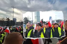 Protest rolników w Warszawie