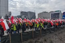 Protest rolników w Warszawie, fot. mw