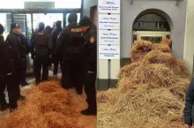 Protest rolników w Białymstoku (4.03.2024)