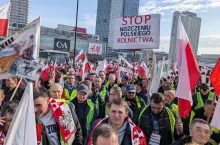 Protest rolników w Warszawie, fot. mw