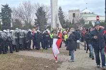 Protest rolników w Warszawie 6 marca