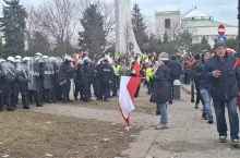 Protest rolników w Warszawie 6 marca