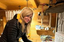Martyna Wojciechowska – chatka w górach