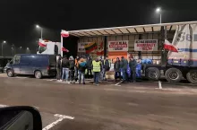 Rolnicy na granicy skontrolowali 14 tys. TIR-ów. Przez Litwę napływają produkty ze zboża z Rosji