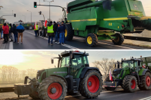 Protest rolników w Śremie