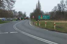 Protest rolników w Reczu, fot. A. Arabska