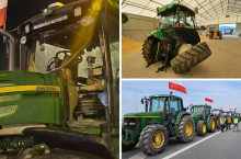 Kierowca ciężarówki STRZELAŁ do protestujących rolników