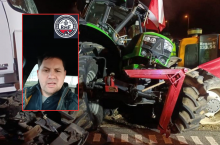 Rolnicy są niesamowici. W 3 dni zebrali 300 tys. zł na ciągnik zmiażdżony w czasie protestu