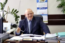 Prezes OSM Końskie Wiesław Stępień