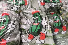 Polski ogórek na rynku hurtowym w Broniszach