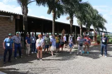 Uczestnicy wyjazdu studyjnego top agrar mieli okazję odwiedzić jedne z najlepszych gospodarstw w Brazylii, tutaj u szefa Związku Hodowców Bydła Mlecznego.