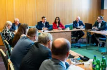 Spotkanie przedstawicieli branży mleczarskiej, MRIRW oraz ekspertów na temat przygotowania strategii dla sektora mleczarskiego.