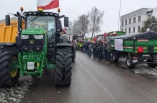 Protesty rolników 9.02.2024