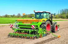 Siewnikiem nabudowanym Amazone Cataya Special EcoLine da się pracować z prędkością do 10 km/h