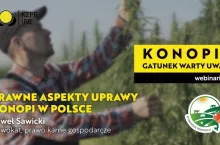 Prawne aspekty uprawy konopi w Polsce | Webinarium ”Konopie – gatunek warty uwagi” - infografika
