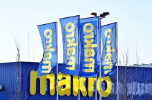 &lt;p&gt;Warsaw,Poland. 24 February 2018. Sign Makro. Company signboard Makro.&lt;/p&gt;
