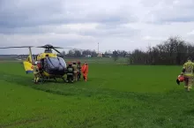 Do zdarzenia poderwano helikopter LPR.