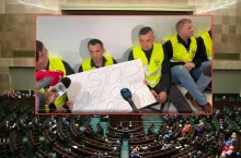 Rolnicy okupują Sejm! Żądają spotkania z premierem Tuskiem