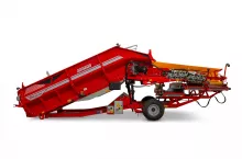 Technika, Ziemniaki 2/2024, Grimme, kosz zasypowy, kosz przyjęciowy, bunkier, przyjęcie ziemniaków, oczyszczanie ziemniaków,