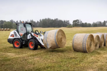 Nowa ładowarka kołowa Bobcat L95 do pracy z kiszonką i słomą