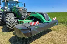 Kosiarka Samasz XT-F 342 na pokazach w Kokorzynie. fot. Adam Ładowski