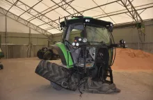 uszkodzony ciągnik s5