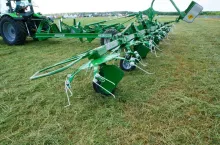 Bardzo charakterystyczne dla nowych przetrząsaczy są podwójnie wygięte zęby, fot. KW