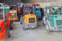 Wielki test dziewięciu mini ładowarek przeprowadzony przez redakcje Top Agrar Polska i Profi w gospodarstwie rolnym państwa Matysiak koło Grodziska Wielkopolskiego.