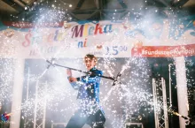 Wspaniały pokaz pirotechniczny podczas XIII Święta Mleka w Garwolinie