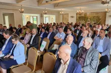 Uczestnicy VI Ogólnopolskiej Giełdy Rzepaczano - Zbożowej.