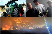 Złodzieje i podpalacz zostali zatrzymani.